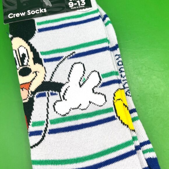 Lot of 3 Cartoon Crew Socks Peanuts Snoopy Disney Mickey Looney Tunes Bugs Bunny - Picture 2 of 15